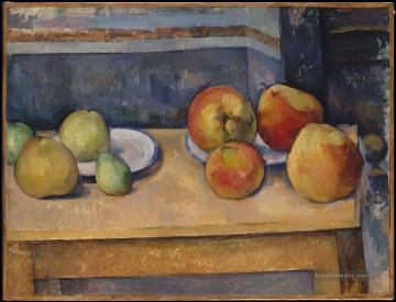  life Werke - Stillleben Äpfel und Birnen Paul Cezanne